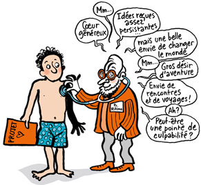 Illustration accueil et orientation du public