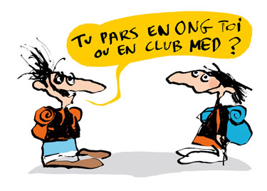 Illustration réaliser un projet solidaire