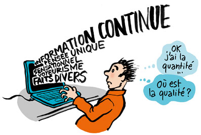 Illustration relais d'information